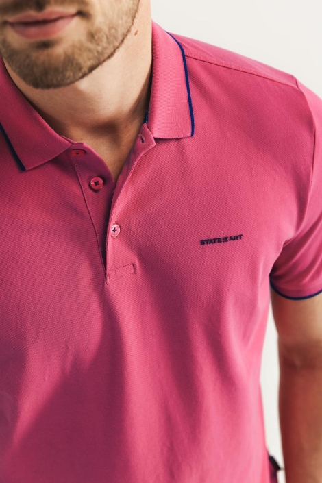 State of Art poloshirt piqu? ss p